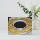 Ontvangen banaanflessen briefkaart (Staand voorkant)