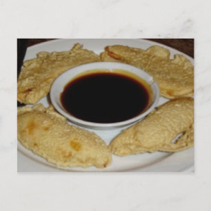 Ontvangen banaanflessen briefkaart