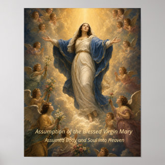 Ontvangenis van de Heilige Maagd Maria Kunstprint Poster