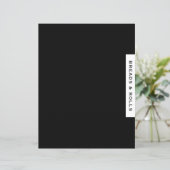 Ontvanger divider | Brood en rollen | Zwart-wit (Staand voorkant)