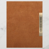 Ontvanger divider | Hoofddeksels | Sable Leather G (Voorkant)