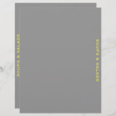 Ontvanger divider | Soep en Salades | Grijs en Gee (Voorkant / Achterkant)