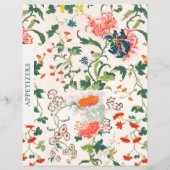 Ontvanger divider | Verzoekster | Stijlvolle Flora (Achterkant)