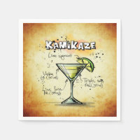 Ontvanger Drink Kamikaze Bartender