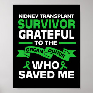 Ontvanger niertransplantaat overlevende poster
