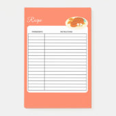 ONTVANGER POST-IT® NOTES (Voorkant)
