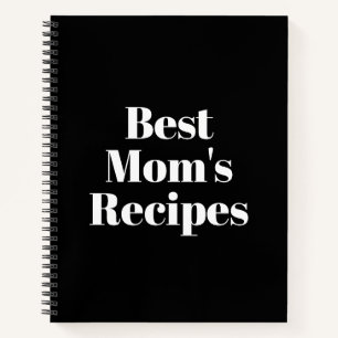 Ontvangers, Moederdag- of vaderdag cadeau van mama Notitieboek