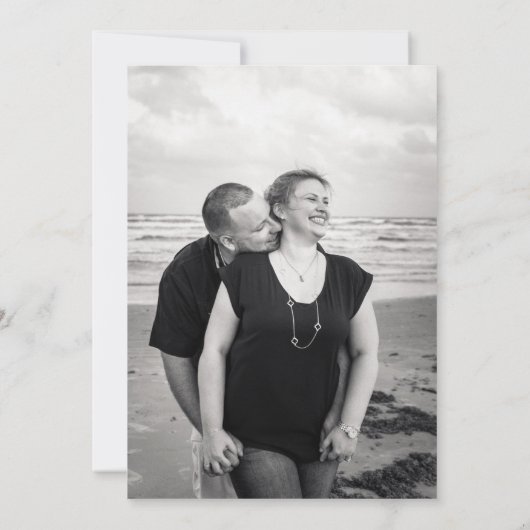 Ontvangingsschema Mr en Mrs Palfrey Kaart (Achterkant)