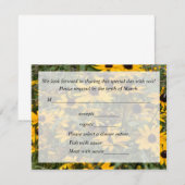 Ontvangkaart RSVP Kaartje (Voorkant / Achterkant)