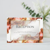 ONTVANGST | Abstract Aquarel Herfst Kleuren 5 Kaart (Staand voorkant)