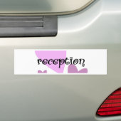 Ontvangst Bumpersticker (Op auto)