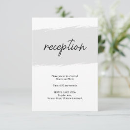 Ontvangst Details | Responskaart RSVP Kaartje