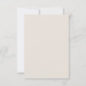 ONTVANGST | Lila Rustic en paaspap Peony Flora Kaart (Achterkant)