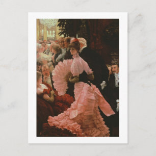 Ontvangst of, L'Ambitieuse (politieke vrouw) c Briefkaart