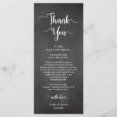 Ontvangst Plaats Instelling Dank je, schoolbord ka Programma (Voorkant)