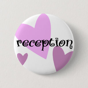 Ontvangst Ronde Button 5,7 Cm