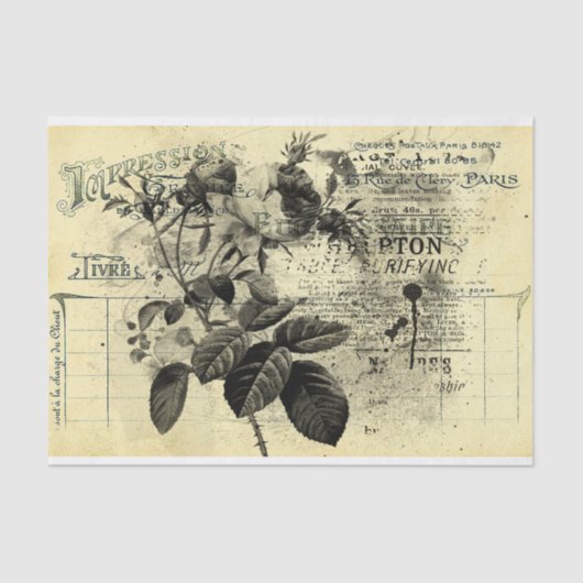 ontvangst tissuepapier (Voorkant)