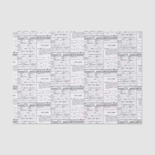 ontvangst tissuepapier (Voorkant)