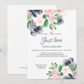 Ontvangst Uitnodiging na Elopement (Voorkant / Achterkant)