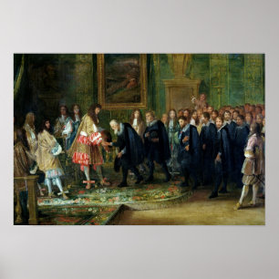 Ontvangst van ambassadeurs poster