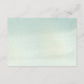 Ontvangst van bosbomen in rustieke bergen informatiekaartje (Achterkant)