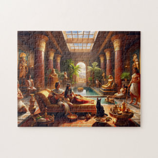 Ontvangst van Cleopatra's eeuwige majesteit  Legpuzzel