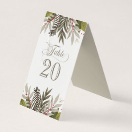 Ontvangst van gevlekte botanische kruiden kaart