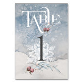 Ontvangst van kersttasmakerij/bruiloft kaart (Achterkant)