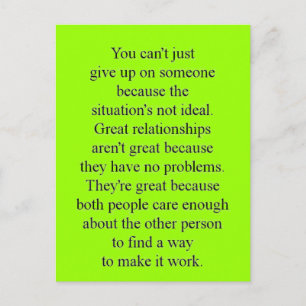 ONTVANGST VOOR SUCCESVOLLE RELATIES QUOTE EXPRESSI BRIEFKAART