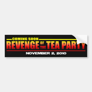 Ontvangsten van de Tea Party Bumpersticker