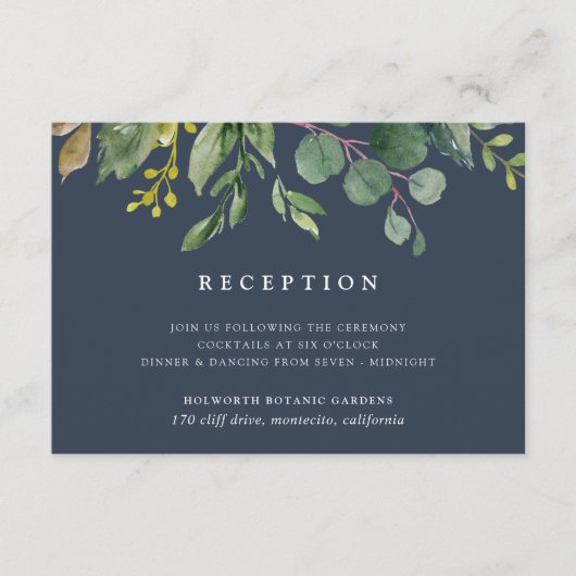 Ontvangstkaart Eucalyptusbosje Informatiekaartje (Voorkant)