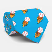 Ontvlambare honkballen stropdas (Opgerold)