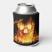 Ontvlambare schedel blikjeskoeler (Blikje Achterkant)