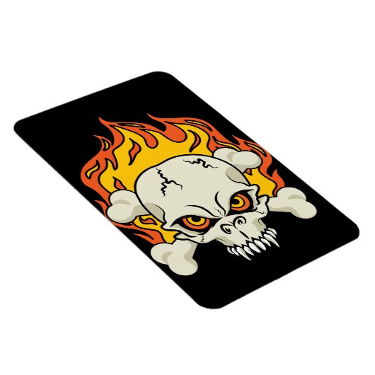 Ontvlambare schedel en kruisbeenderen magneet (Rechterzijde)