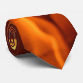 Ontvlambare schedel stropdas (Opgerold)