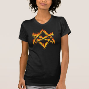 Ontvlambare stof Hexagram T-Shirt