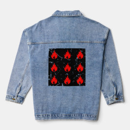 ontvlambare Vintage Denim Jacket