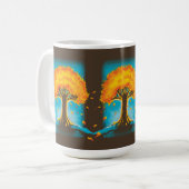 Ontvlamingen in het najaar koffiemok (Voorkant links)