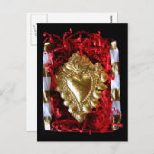 Ontvlammingshart — notaris briefkaart (Voorkant / Achterkant)