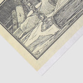 Ontvlechting van de schedel van de haktalchemie tissuepapier (Detail)