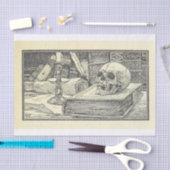 Ontvlechting van de schedel van de haktalchemie tissuepapier (Craft)