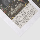 Ontvlechting van pacock floral insect tuin tissuepapier (Detail)