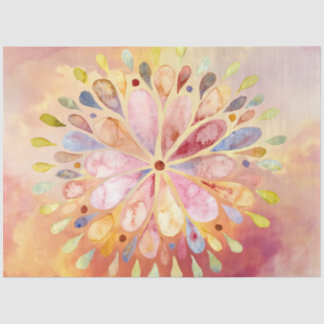 Ontvlechtingspapier voor Floral mandala Tissuepapier