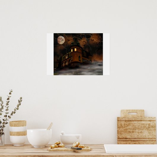 Ontvoerd huis poster (Keuken)