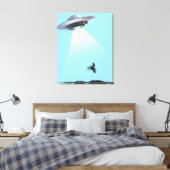 Ontvoering Canvas Afdruk (Insitu (Slaapkamer))