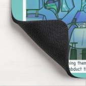 Ontvoering Mousepad Muismat (Hoek)