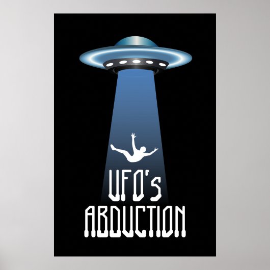 Ontvoering UFO Poster (Voorkant)