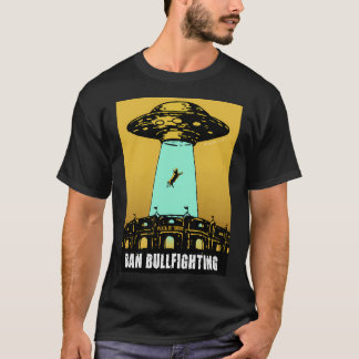 Ontvoering van alien Ufo Bull T-shirt