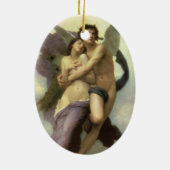 Ontvoering van Psyche door Bouguereau (alias Ravis Keramisch Ornament (Achterkant)