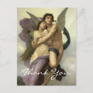 Ontvoering van Psyche door Bouguereau Briefkaart